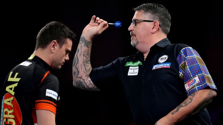 World Darts Championship: Gary Anderson beaten by Jeffrey De Graaf on night of shock exits at Alexandra Palace | Darts News